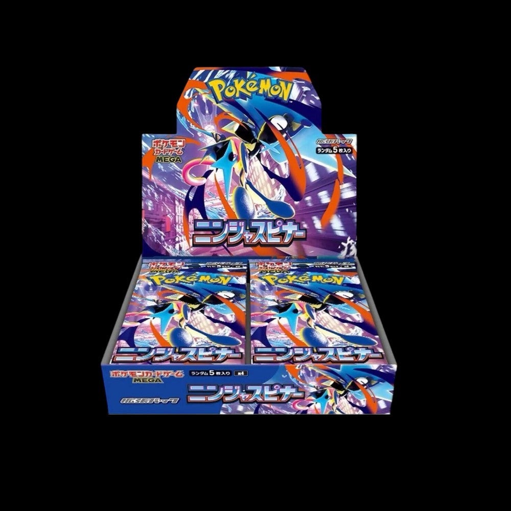 Japanese Pokémon Ninja Spinner Booster Box | Factory Sealed