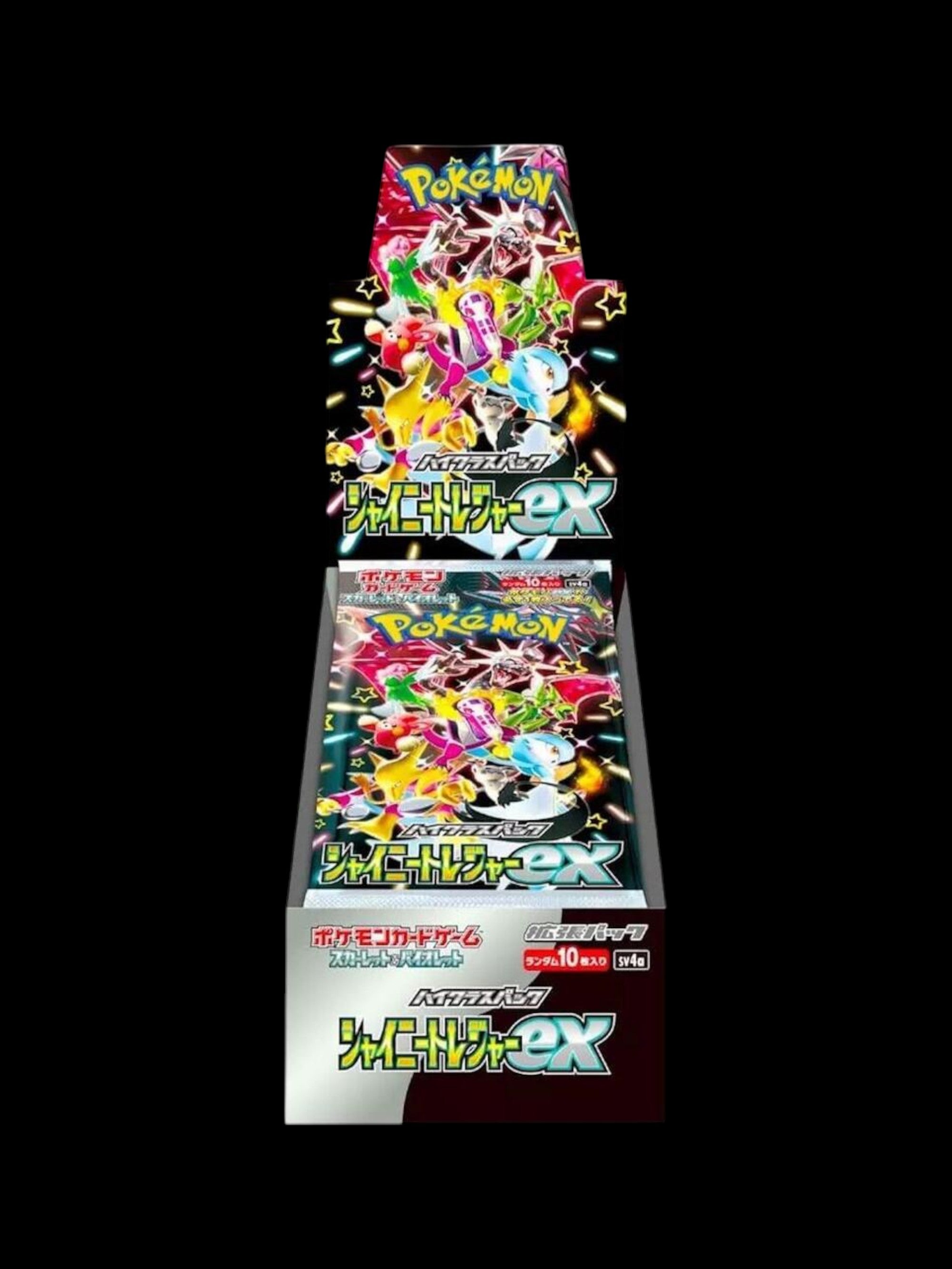 Japanese Pokmon Shiny Treasures ex High-Class Booster Box SV4a | Factory  Sealed | PokePNW | PokePNW