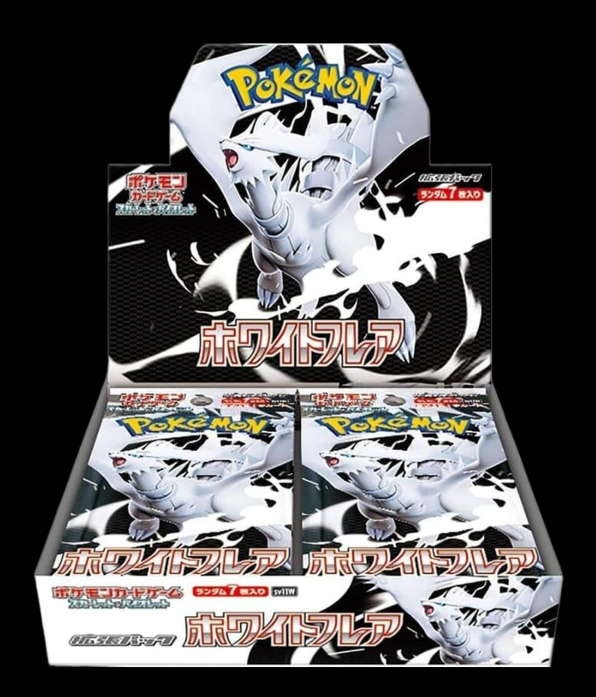 Japanese Pokmon White Flare Booster Box SV11W | Factory Sealed | PokePNW |  PokePNW