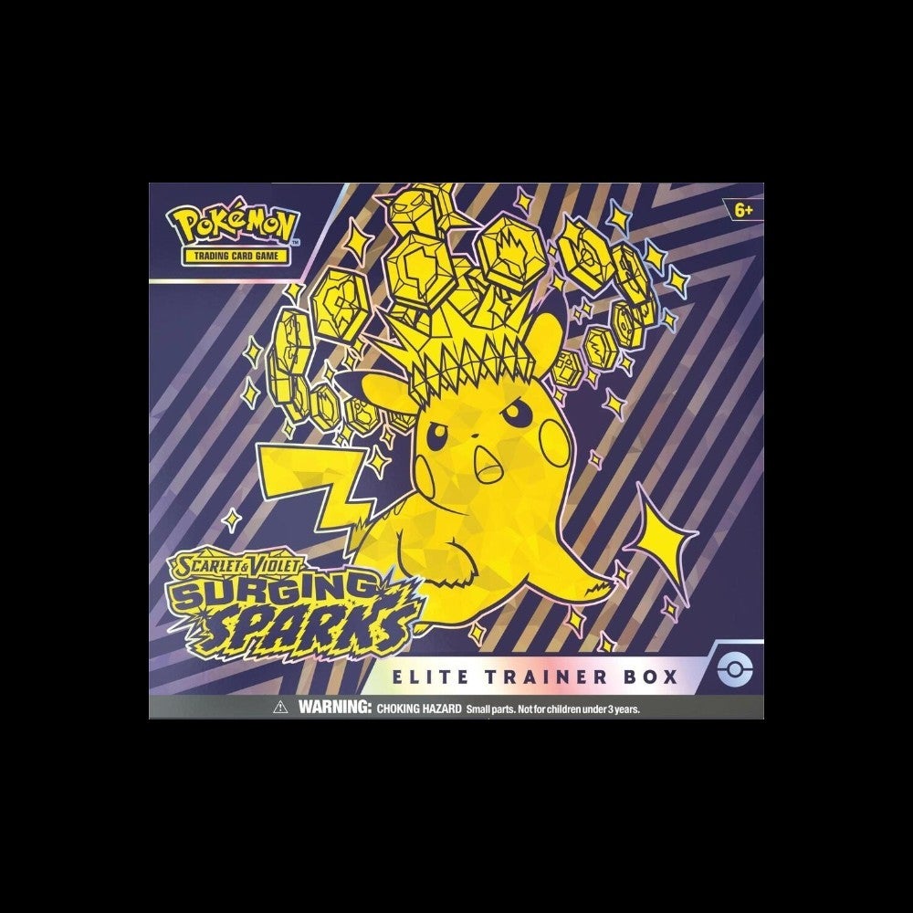 Pokmon TCG: Scarlet & Violet  Surging Sparks Elite Trainer Box (SSP)   Factory Sealed | PokePNW